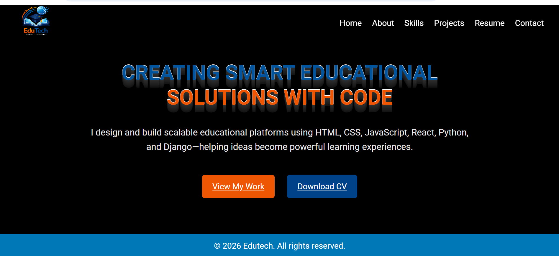 Projects - Edutech Portfolio